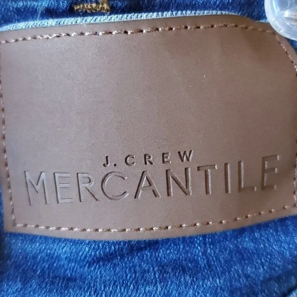 J. CREW Mercantile blue denim 5 pocket skirt size 6 - Picture 2 of 10